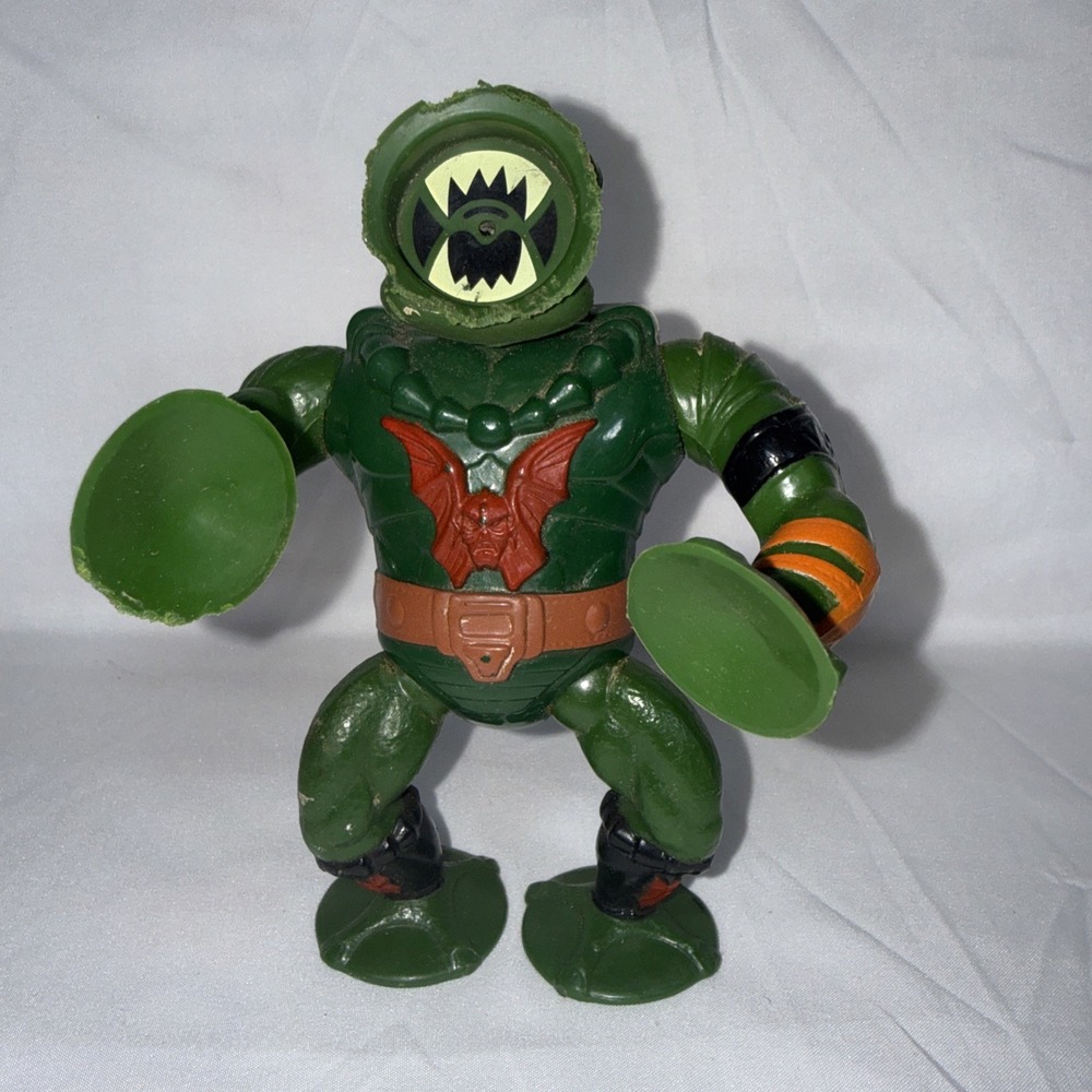 Vintage MOTU Leech He-Man Action Figure 1985 Green VGUC no accessories